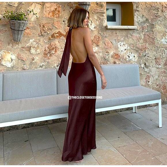 ZARA BLOGGER FAVE!!! Flowy Long Dress NWT LAST ONE!!! - Picture 11 of 16